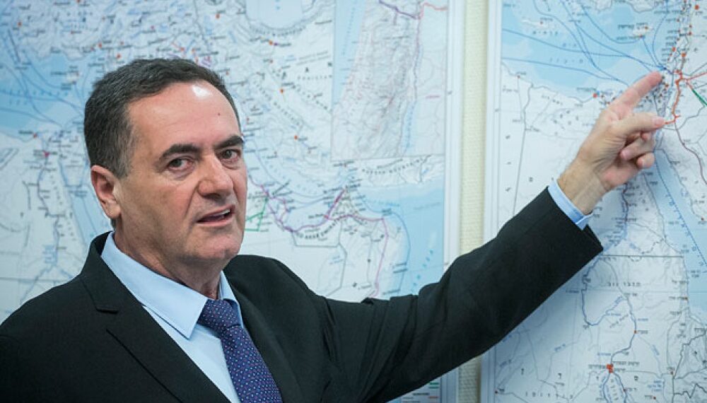 Министр транспорта и разведки Израиля Исраэль Кац. Иллюстрация: stmegi.com