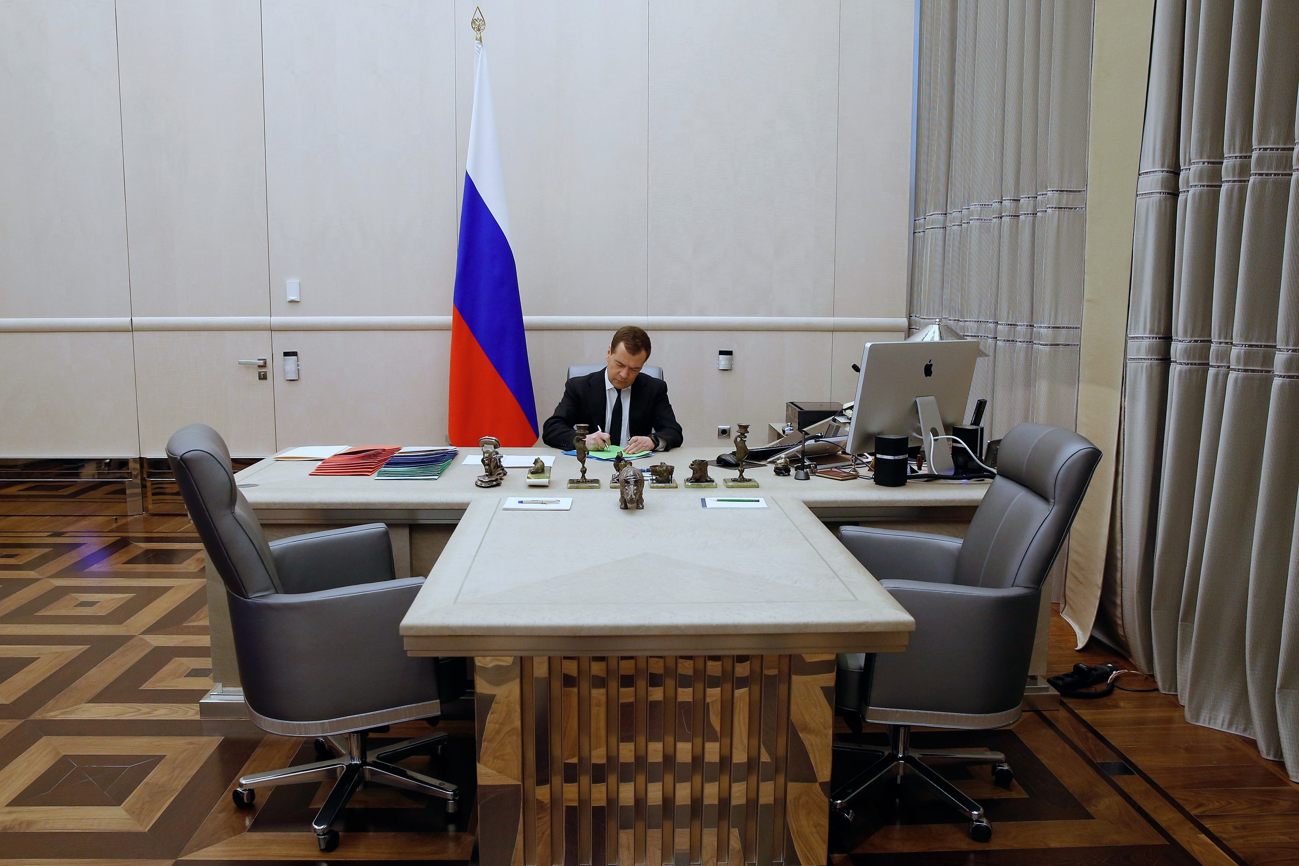 Кабинет Медведева в Кремле