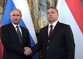 Владимир Путин и Виктор Орбан. Фото: пресс-служба Кремля