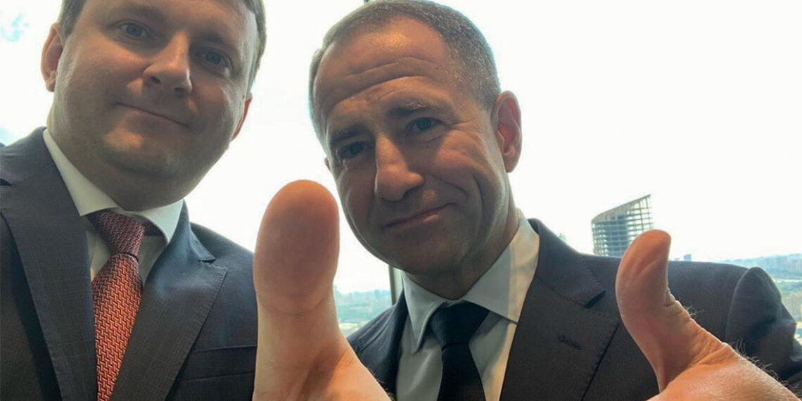 Максим Орешкин и Михаил Бабич. Фото: Instagram