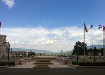 Степанакерт. Центральная площадь. Фото: ИА Реалист