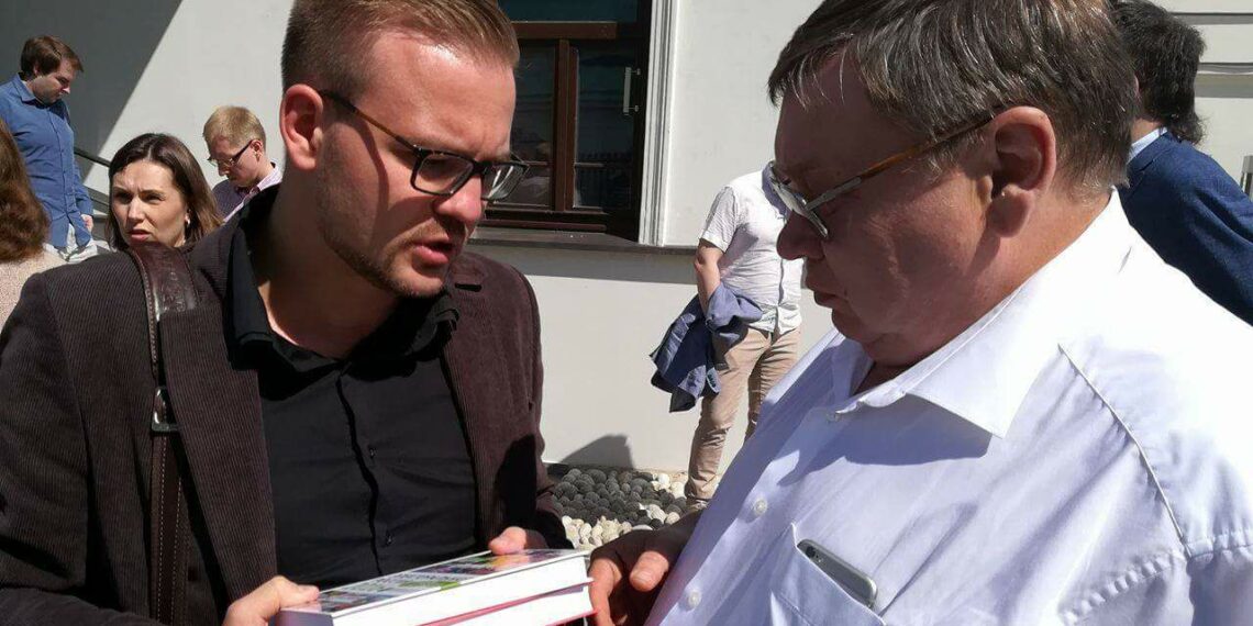 Андрей Цепелев и губернатор Ивановской области Павел Коньков. Иллюстарция: Facebook