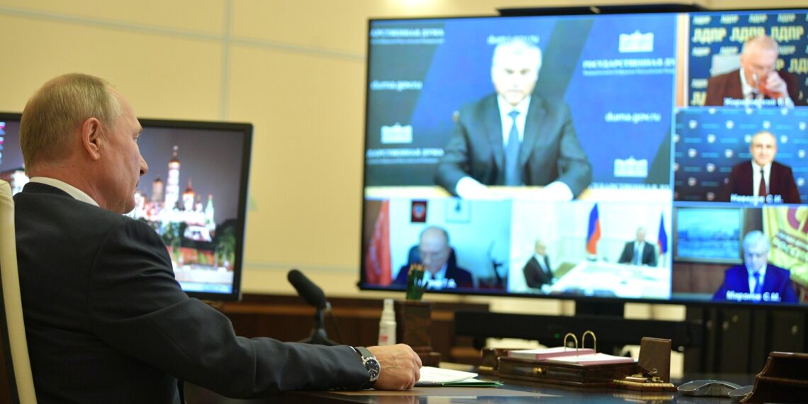 Встреча с руководителями фракций Государственной думы. Фото: Пресс-служа Кремля