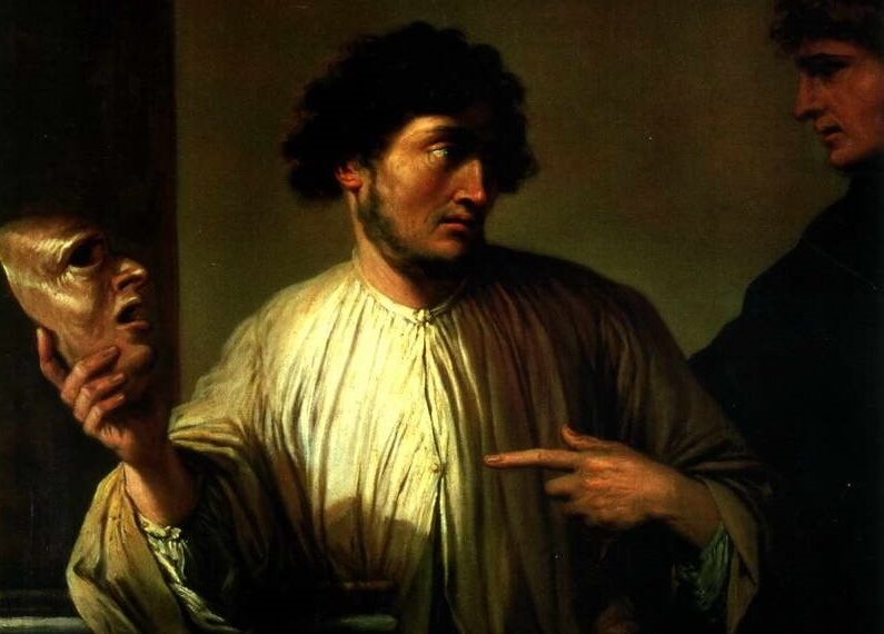 Сальваторе Роза. "Аллегория лжи" Фрагмент. 1640-е