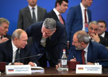 Никол Пашинян и Владимир Путин. Фото: Пресс-служба Кремля