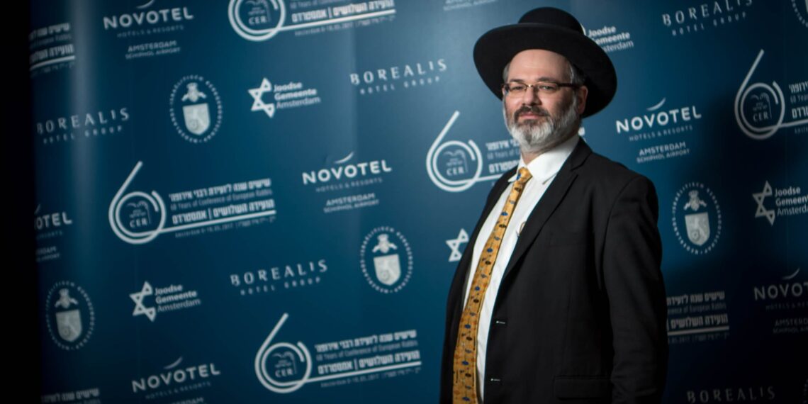 Арье Фольга. Фото: пресс-служба Совета раввинов Европы