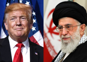 Али Хаменеи и Дональд Трамп