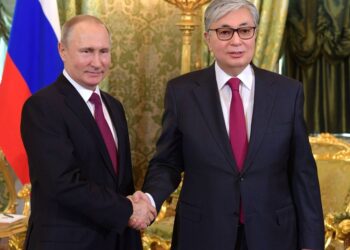 Владимир Путин и Касым-Жомарт Токаев. Фото: vlast.kz