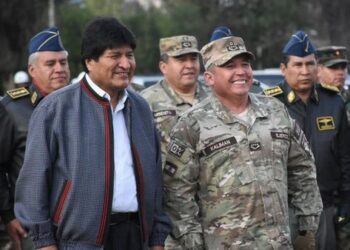 Эво Моралес и Уильямс Калиман. Фото: la-razon.com