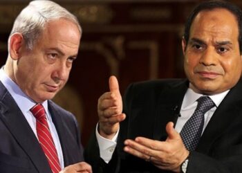Биньямин Нетаньяху и Абдель Фаттах ас-Сиси