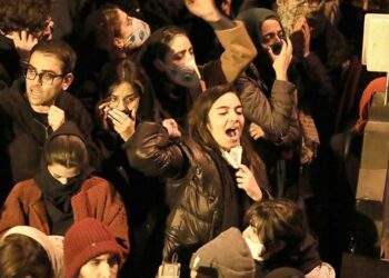 Протесты в Тегеране