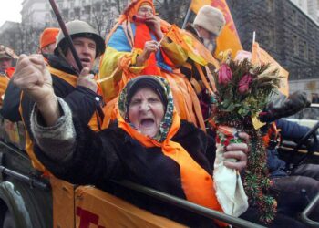 «Оранжевая революция» на Украине. 2004 год