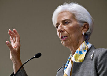 Кристин Лагард. Фото: Andrew Harrer / Bloomberg