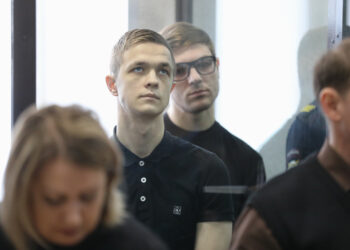 Илья Шакурский и Дмитрий Пчелинцев. Фото: Давид Френкель/Медиазона