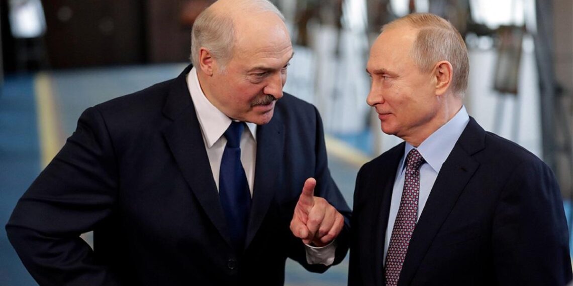 Александр Лукашенко и Владимир Путин. Фото: ТАСС