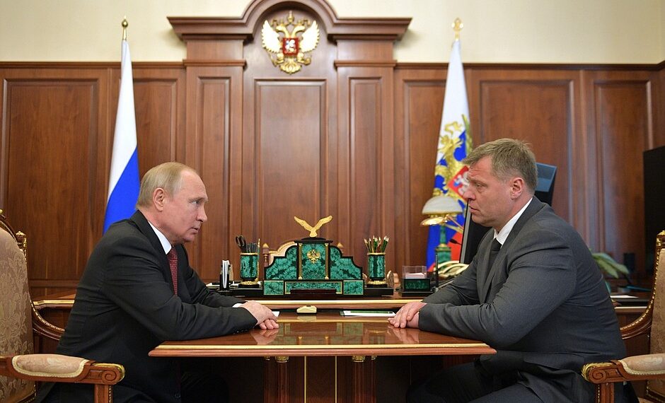 Владимир Путин и Игорь Бабушкин. Фото: Пресс-служба Кремля