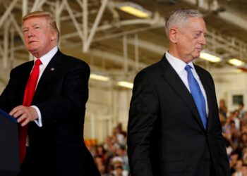 Дональд Трамп и Джеймс Мэттис. Фото: NBC News