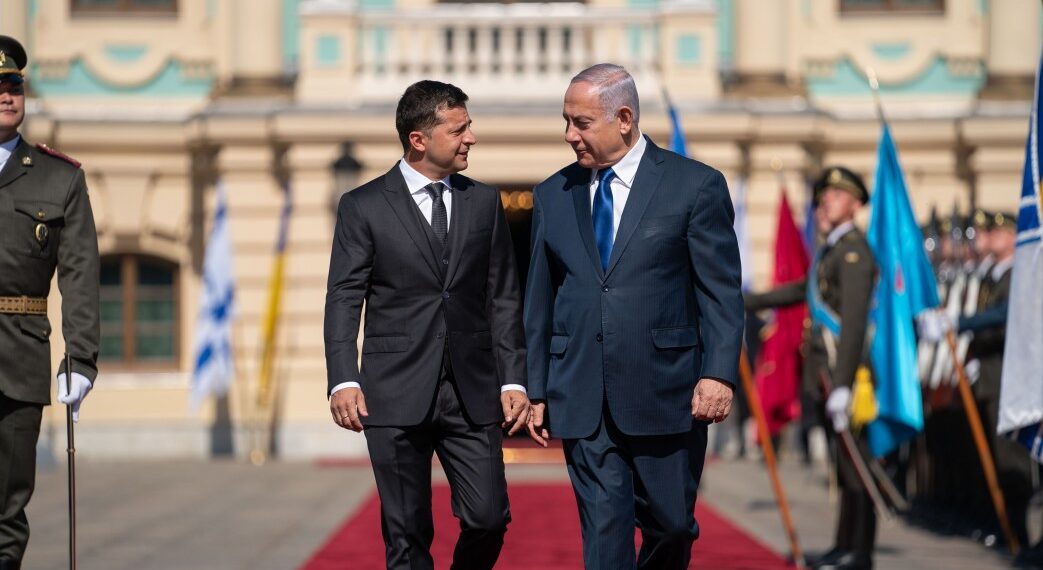 Владимир Зеленский и Биньямин Нетаньяху. Фото: Пресс-служба президента Украины