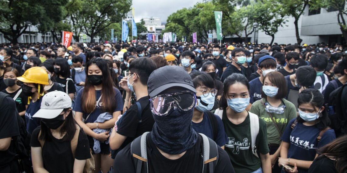 Протесты в Гонконге. Фото: Reuters