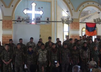 Батальон имени Нубара Озаняна. Фото: syria.liveuamap.com