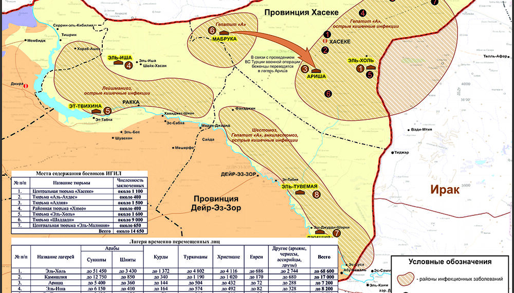 Карта: syria.mil.ru