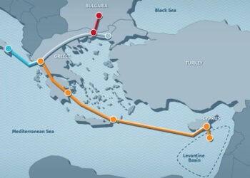 Газопровод EastMed. Фото: euractiv.com