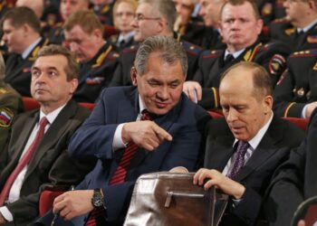 Сергей Шойгу и Александр Бортников. Фото: ТАСС