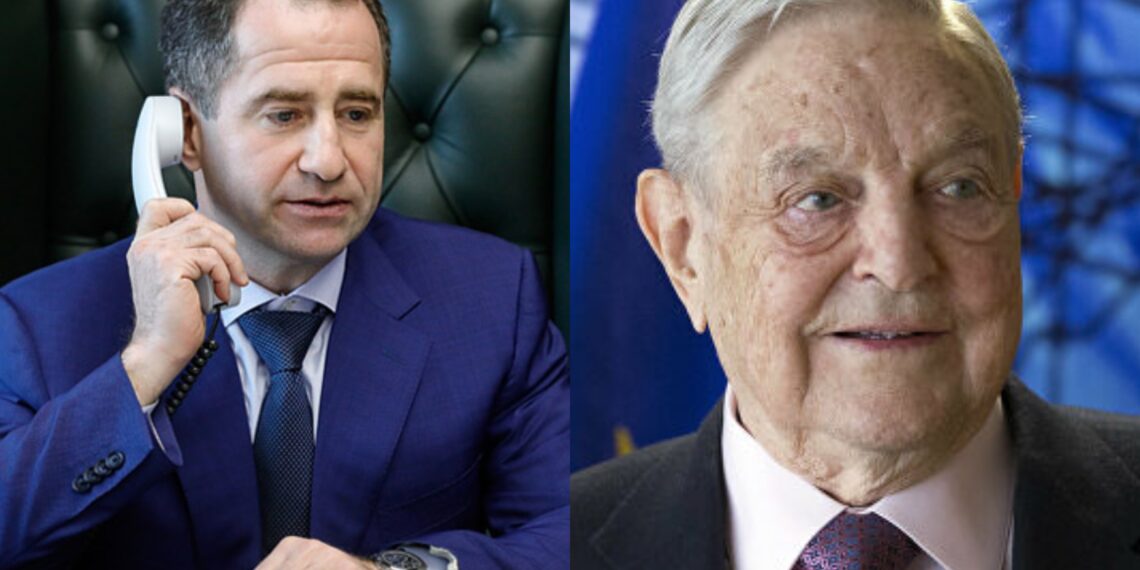 Михаил Бабич и Джордж Сорос