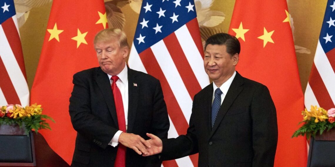 Дональд Трамп и Си Цзиньпин. Фото: Артем Иванов, ТАСС - Getty
