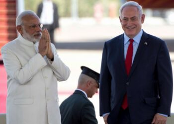 Биньямин Нетаньяху и Нарендра Моди. Фото: AP