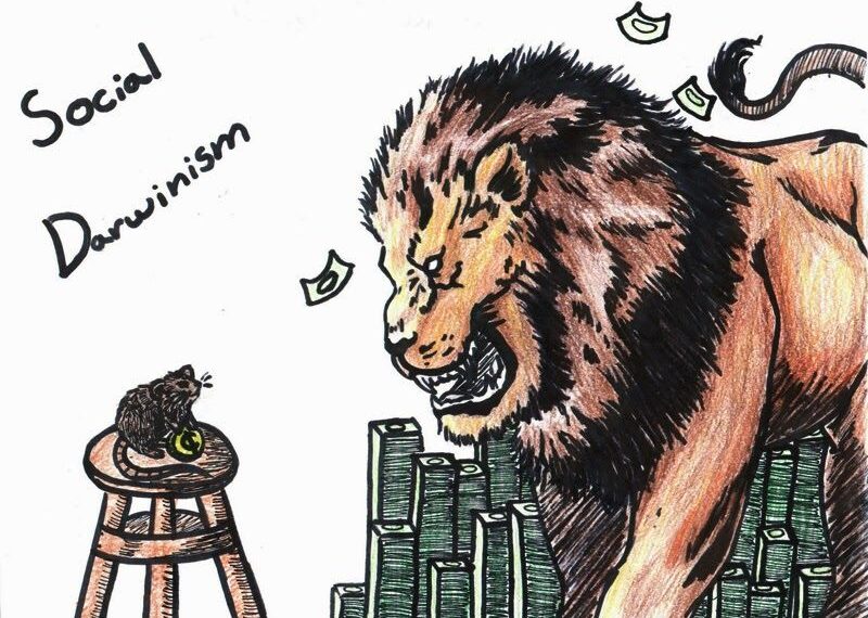 Социал-дарвинизм. Фото: pinterest.ru