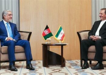 Эсхак Джахангири и Абдулла Абдулла. Фото: IRNA