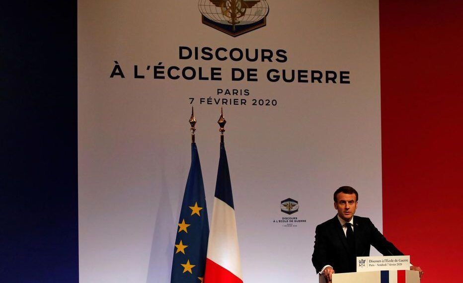 Эммануэль Макрон. Фото: Reuters/pool/François Mori