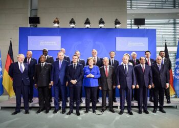 Участники Международной конференции по Ливии. Фото: Presse- und Informationsamt der Bundesregierung