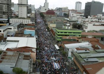 Акция протеста в Сан-Хосе, апрель 2016 г. Фото: Reuters
