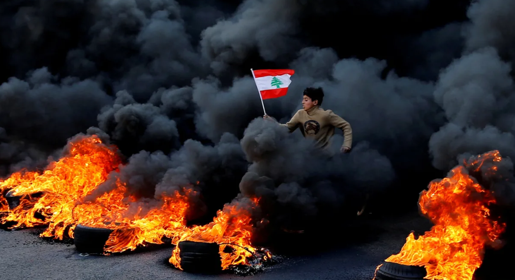 Протесты в Ливане. Фото: АР