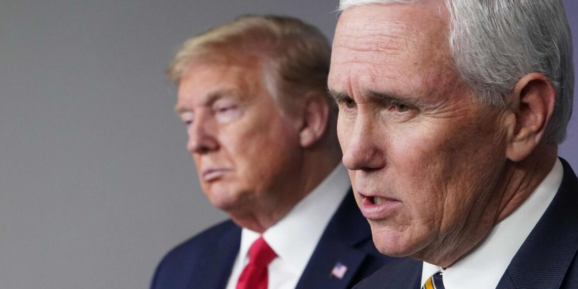 Майкл Пенс и Дональд Трамп. Фото: AFP / Getty
