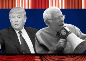 Дональд Трамп и Берни Сандерс. Фото: Getty Images