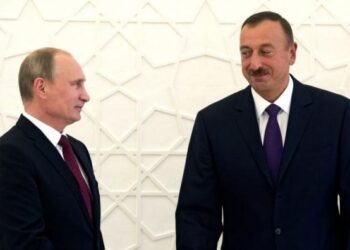 Владимир Путин и Альхам Алиев. Фото: РИА Новости