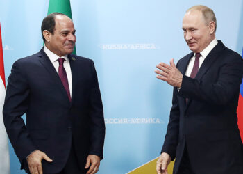 Абдель Фаттах Ас-Сиси и Владимир Путин. Фото: EPA