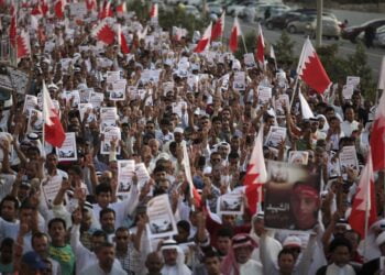 Демонстрация в Бахрейне. Март 2013 года. Фото: AP / Hasan Jamali