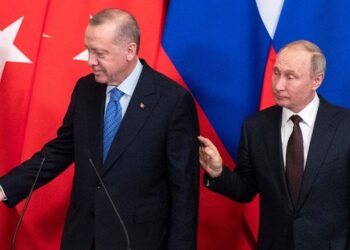 Реджеп Эрдоган и Владимир Путин