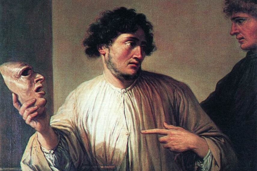 Иллюстрация: Роза Сальваторе. "Аллегория лжи". 1640-е