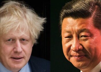Борис Джонсон и Cи Цзиньпин
