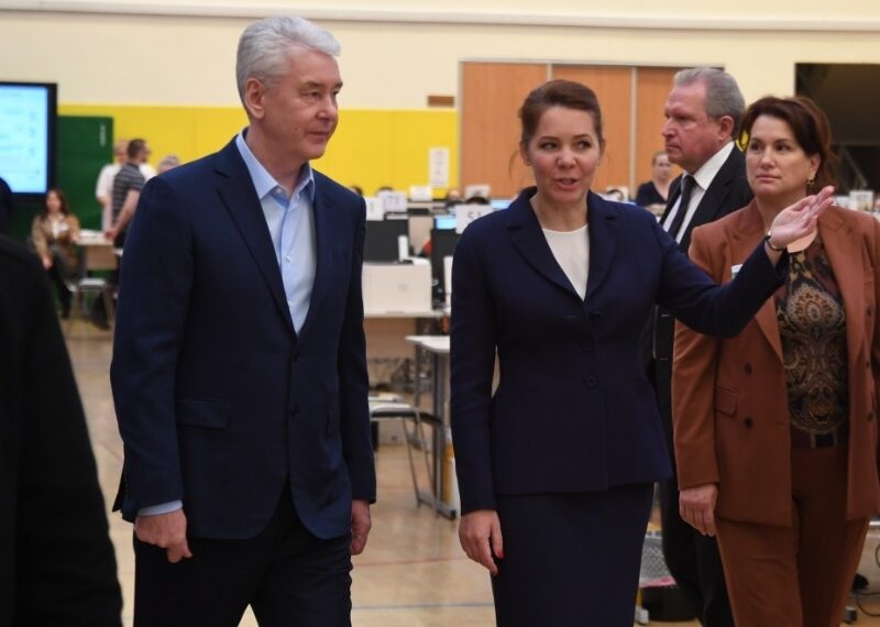 Сергей Собянин и Анастасия Ракова. Фото: Global Look Press