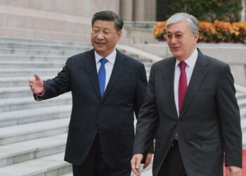 Си Цзиньпин и Касым-Жомарт Токаев