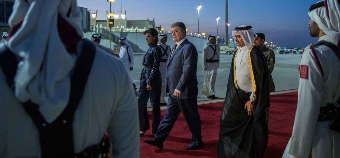 Петр Порошенко в Катаре. Фото: сайт президента Украины