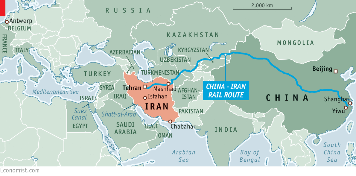 Карта жд средней азии