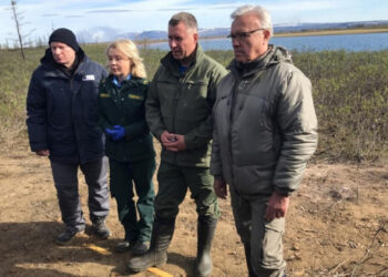 Владимир Потанин, Светлана Радионова, Евгений Зиничев и Александр Усс