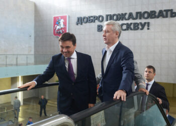 Андрей Воробьев и Сергей Собянин. Фото: РИА Новости